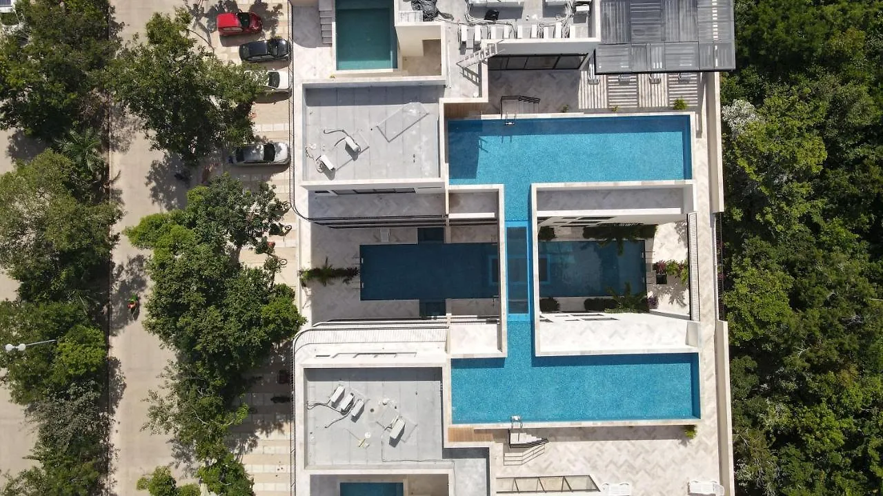 2Br With Fast Wifi Free Bikes, Rooftop, Pool, And Gym Tulum Mexico