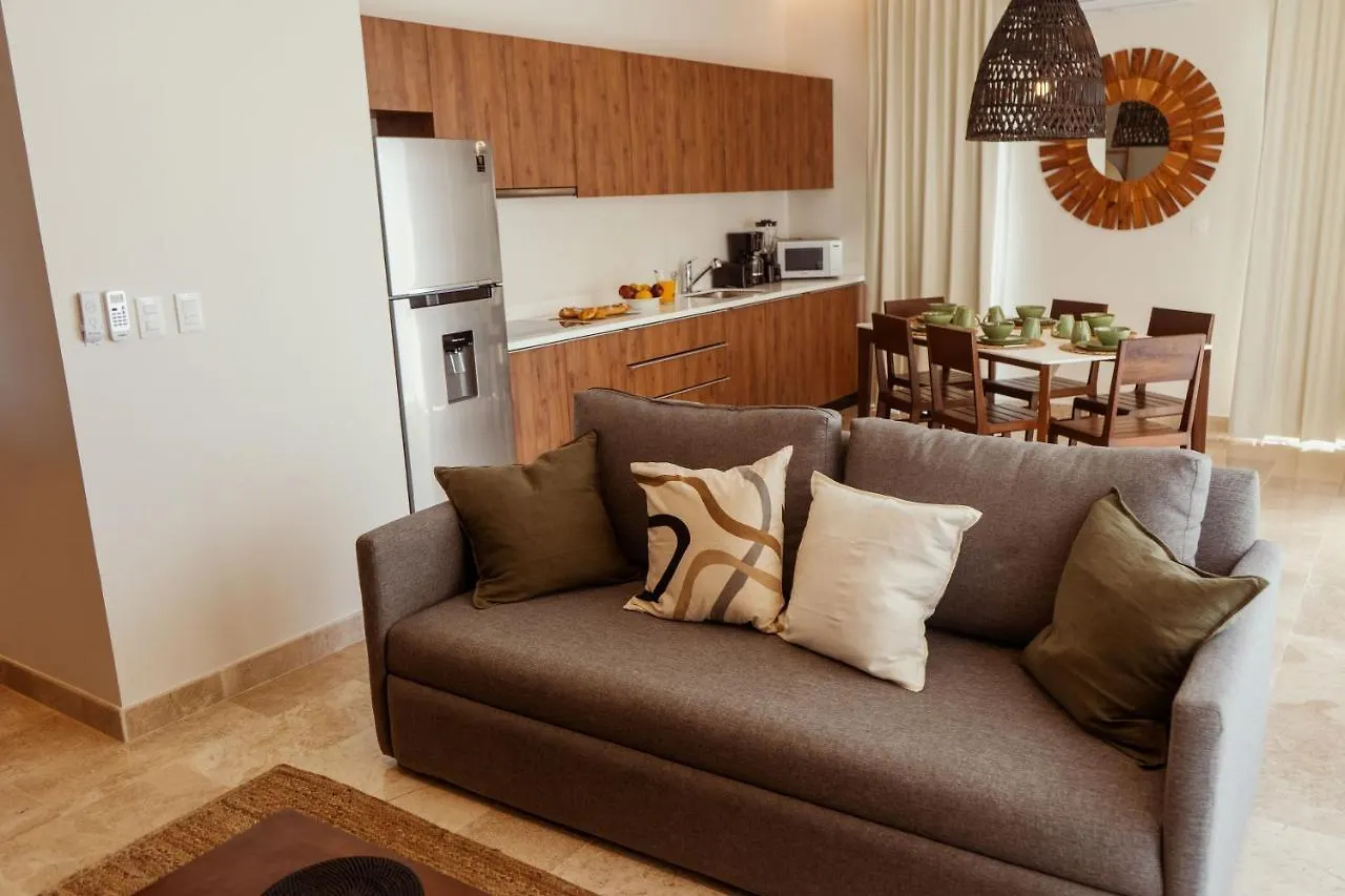 Apartment 2Br With Fast Wifi Free Bikes, Rooftop, Pool, And Gym Tulum