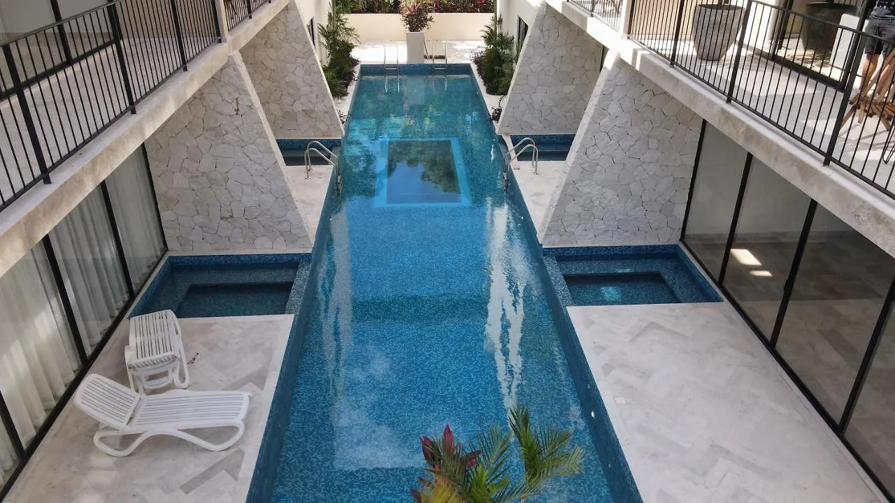 2Br With Fast Wifi Free Bikes, Rooftop, Pool, And Gym Tulum Apartment