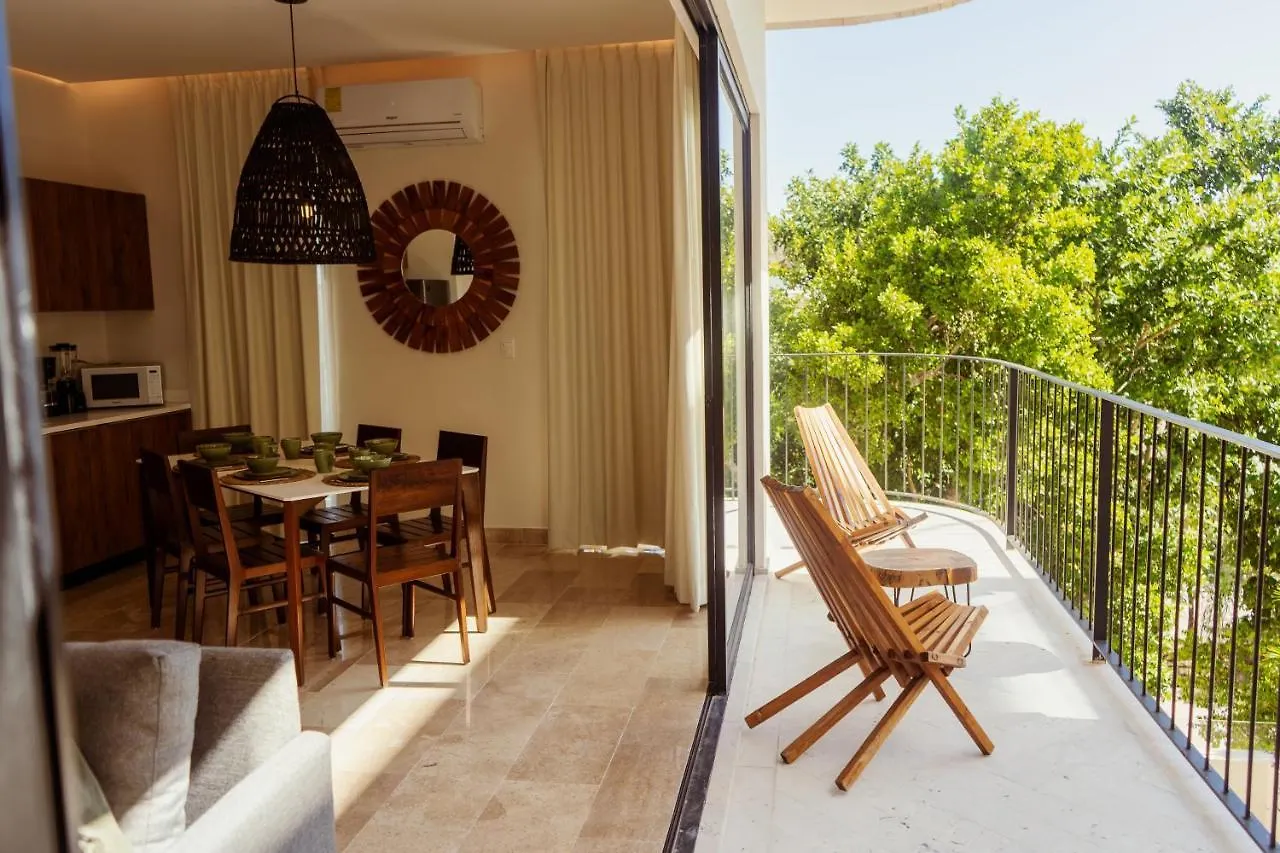 2Br With Fast Wifi Free Bikes, Rooftop, Pool, And Gym Tulum Mexico