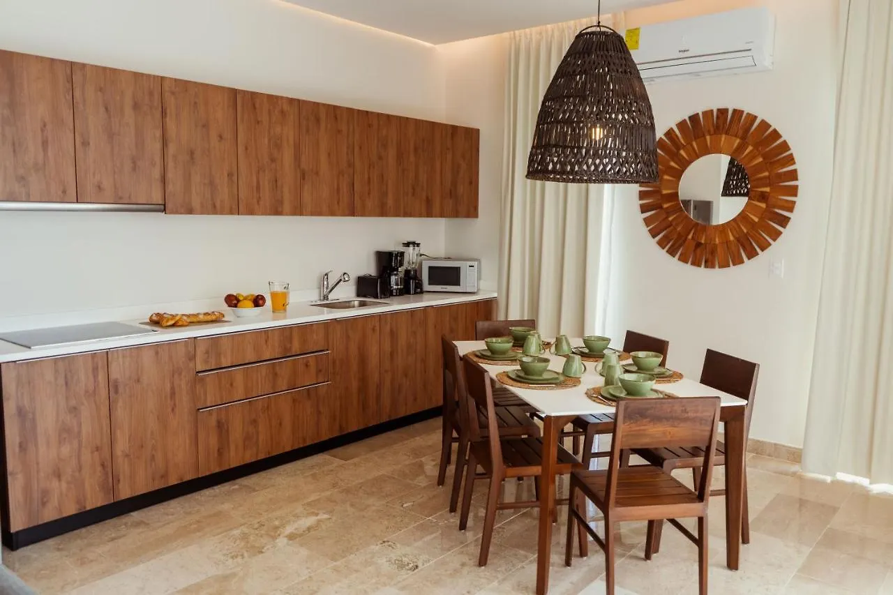 2Br With Fast Wifi Free Bikes, Rooftop, Pool, And Gym Tulum 0*,