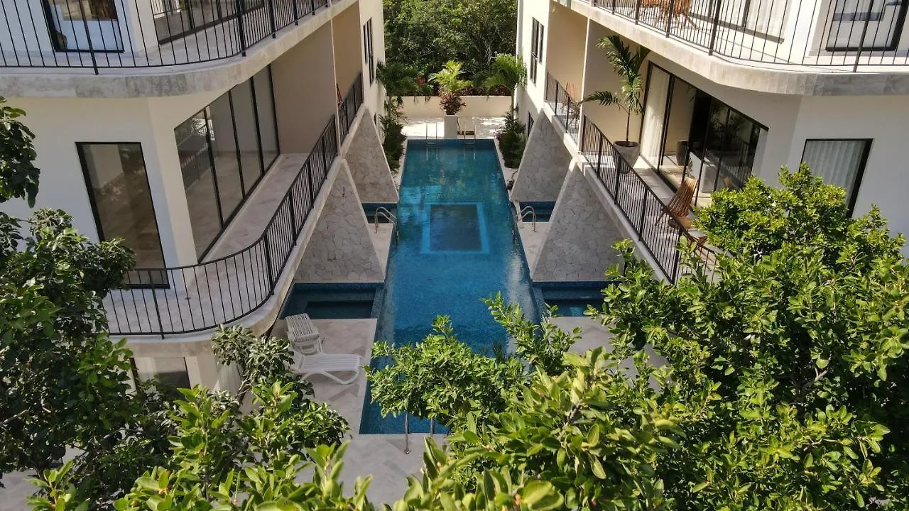 Apartment 2Br With Fast Wifi Free Bikes, Rooftop, Pool, And Gym Tulum Mexico