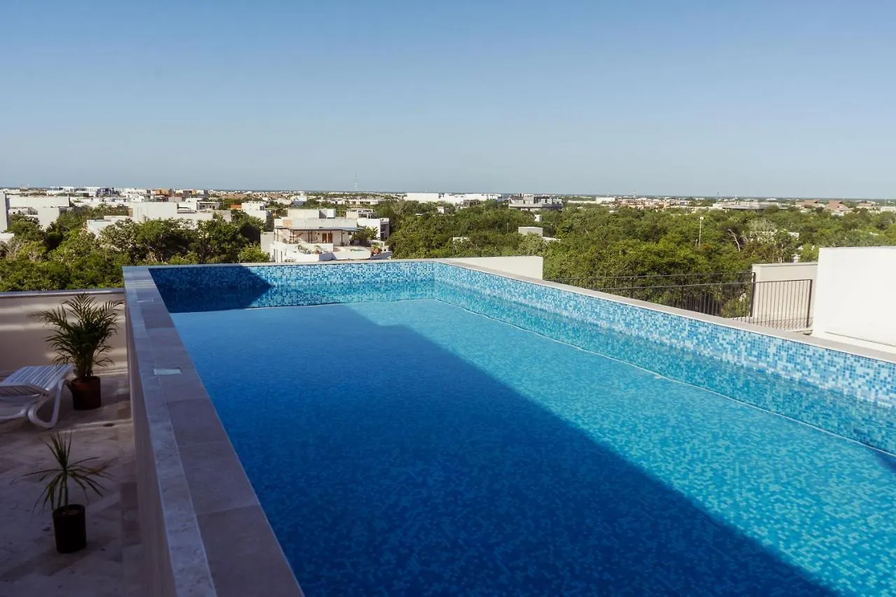 2Br With Fast Wifi Free Bikes, Rooftop, Pool, And Gym Tulum 0*,  Meksyk