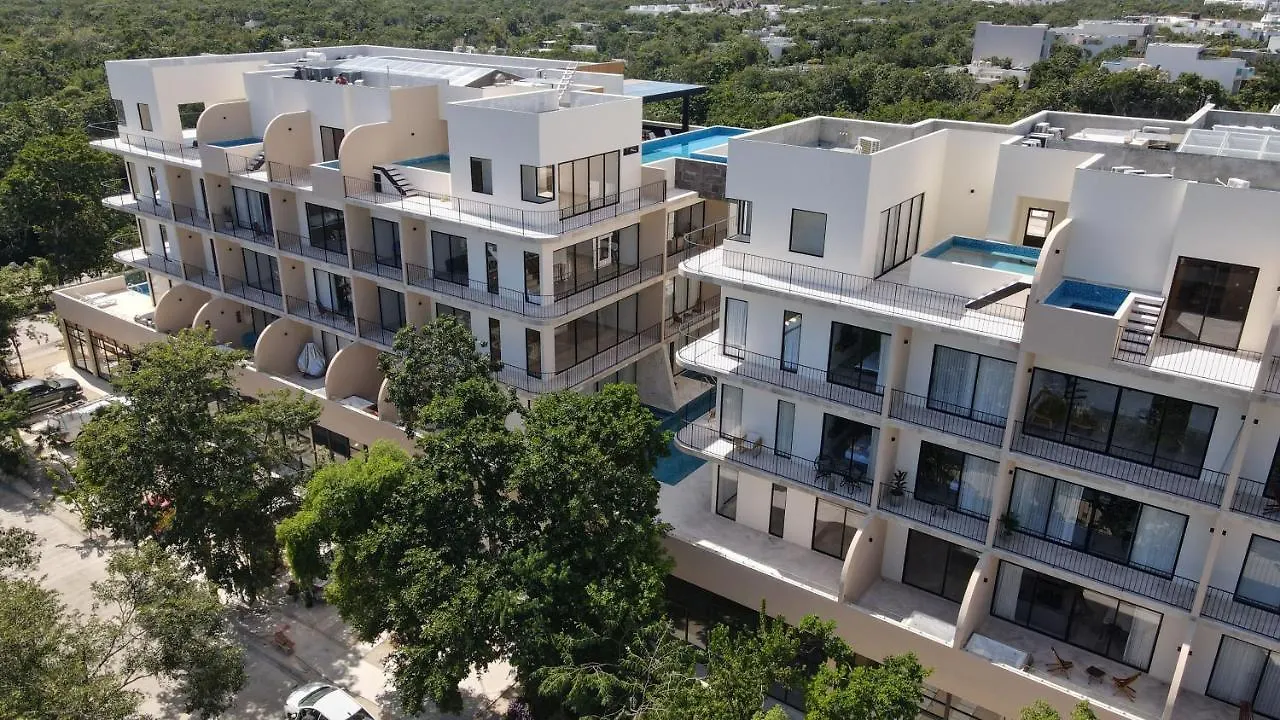 2Br With Fast Wifi Free Bikes, Rooftop, Pool, And Gym Tulum 0*,  Meksika